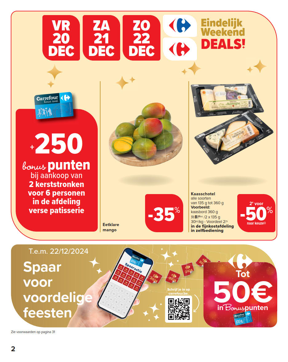 Carrefour Market Folder Van 18 Décembre Tot 25 Décembre 